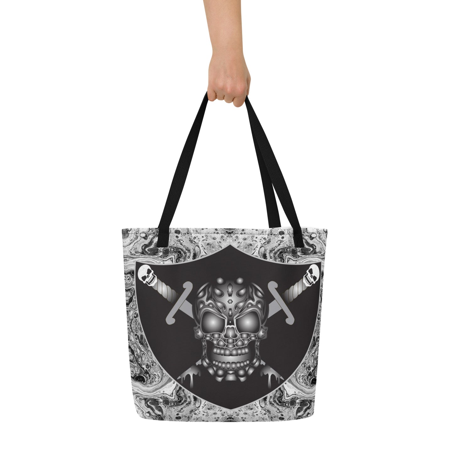 All-Over Print Large Tote Bag - SW-010