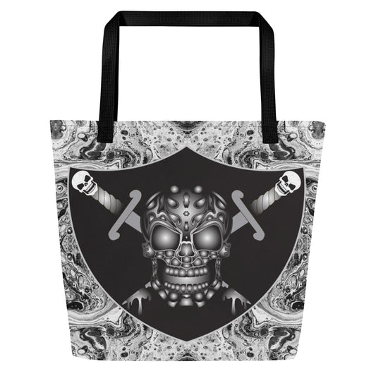 All-Over Print Large Tote Bag - SW-010