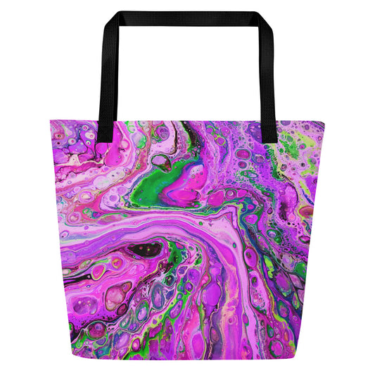 All-Over Print Large Tote Bag - FA-011D