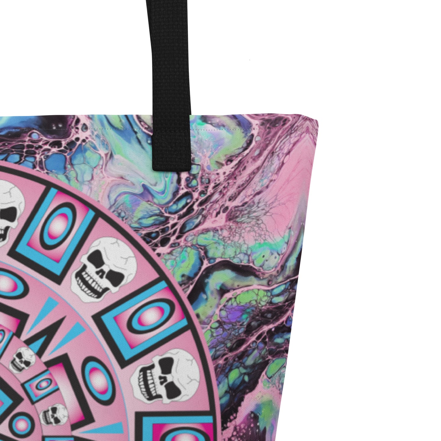 All-Over Print Large Tote Bag - SW-012
