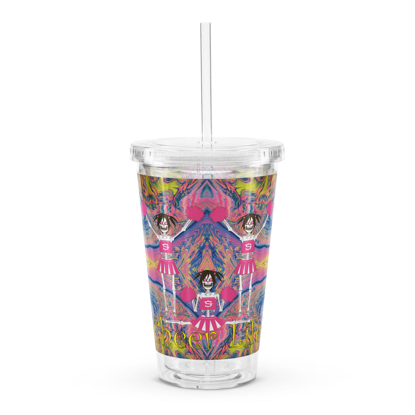 Clear plastic tumbler - SW-014