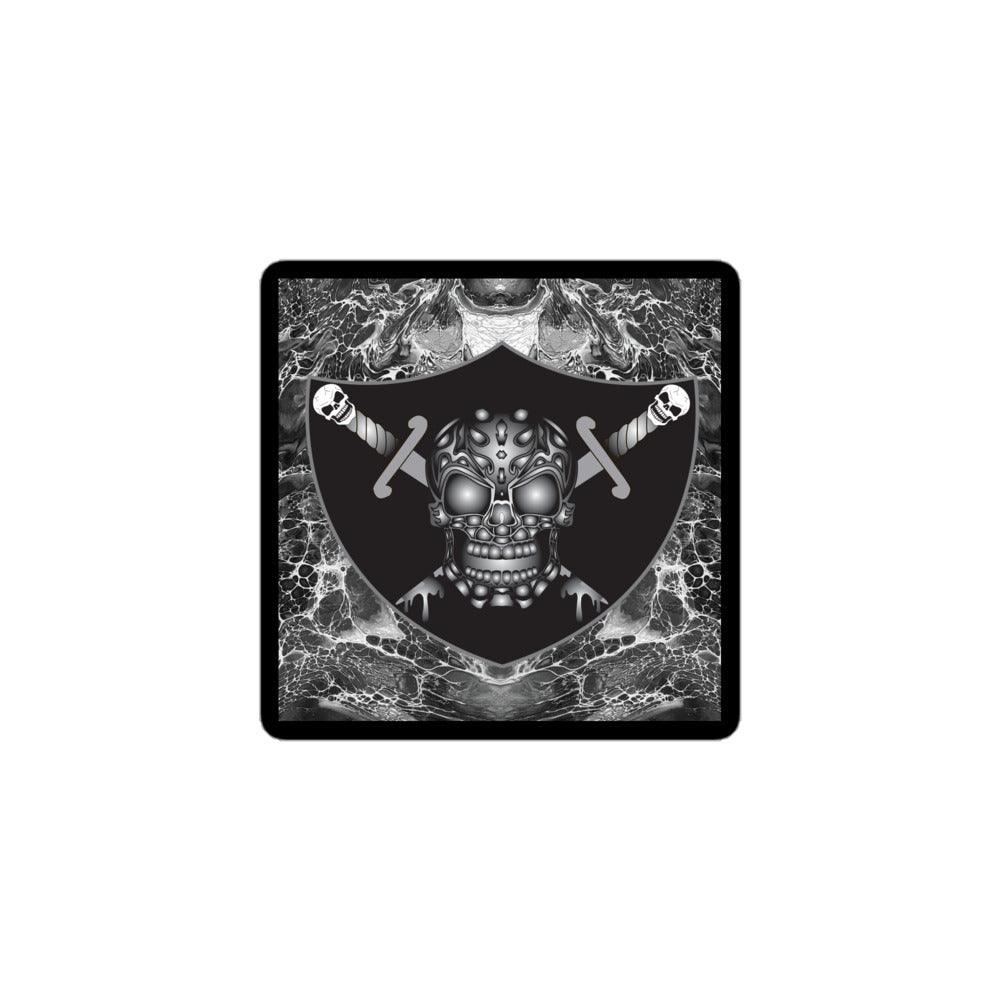 Skull Design Sticker - SW-002