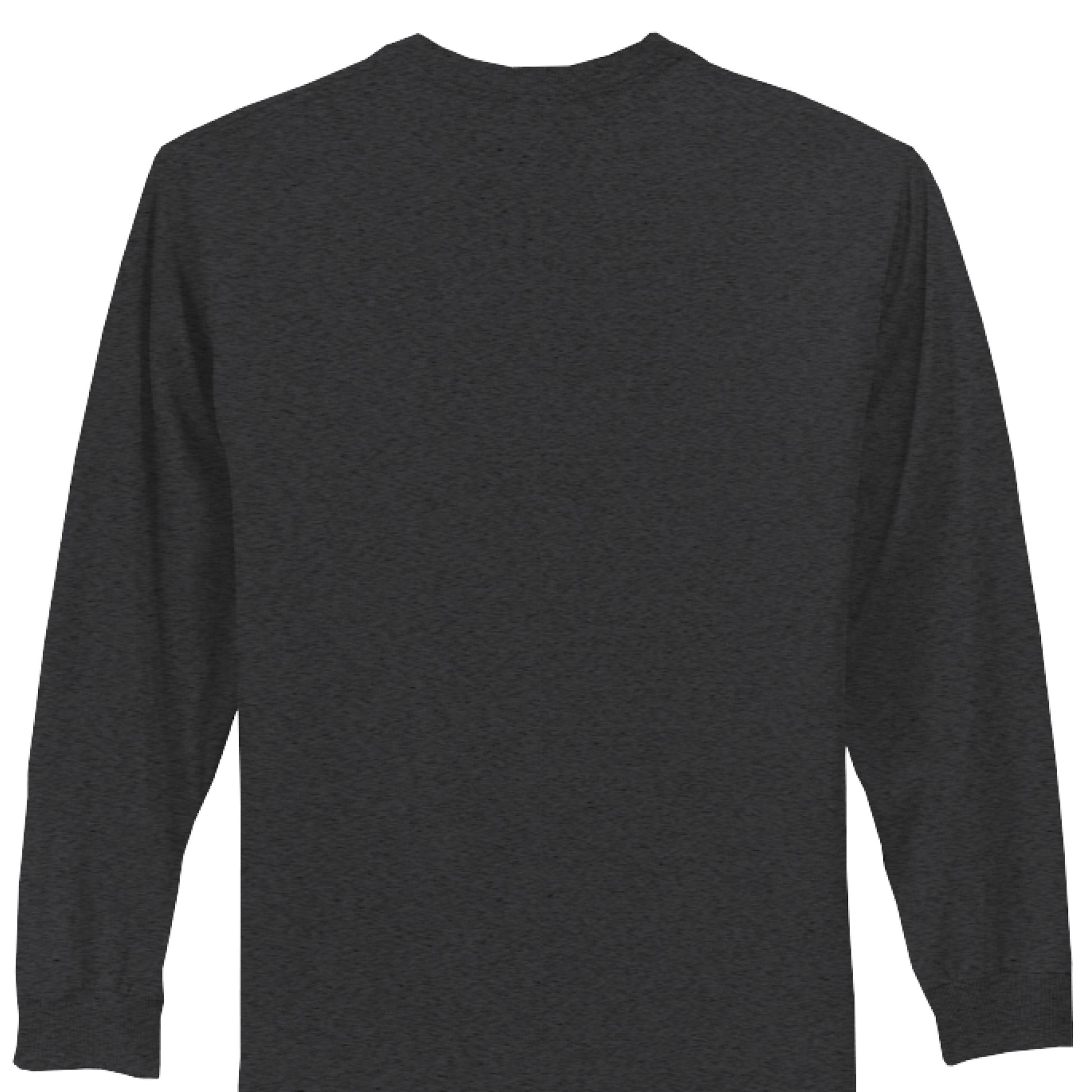 Charcoal Grey Heather - BACK