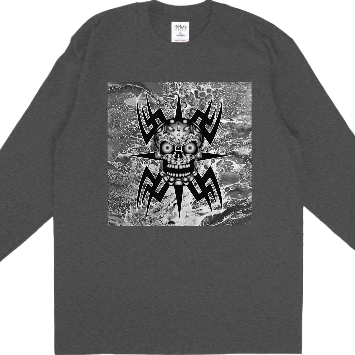 Charcoal Grey Heather - FRONT