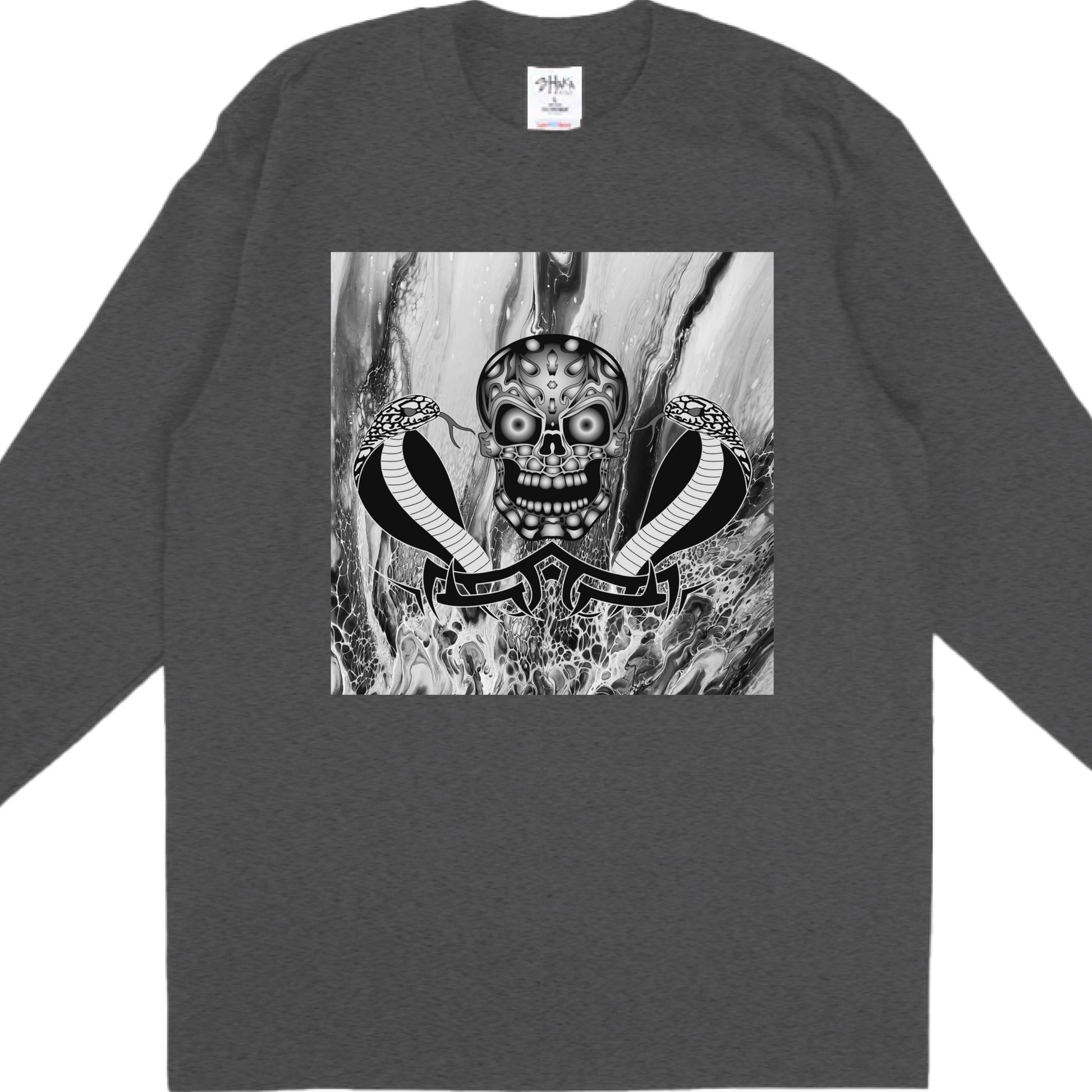 Charcoal Grey Heather - FRONT