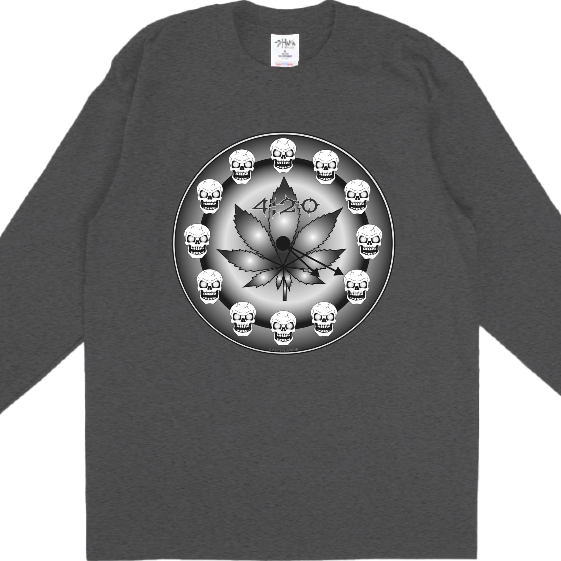 Charcoal Grey Heather - FRONT