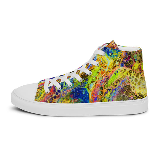 Men’s high top canvas shoes - FA003F