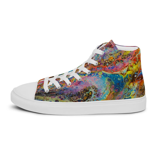 Men’s high top canvas shoes - FA003