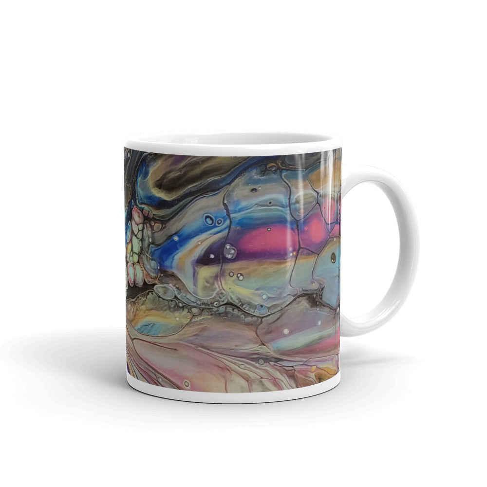 Coffee Mugs - Fluid Art