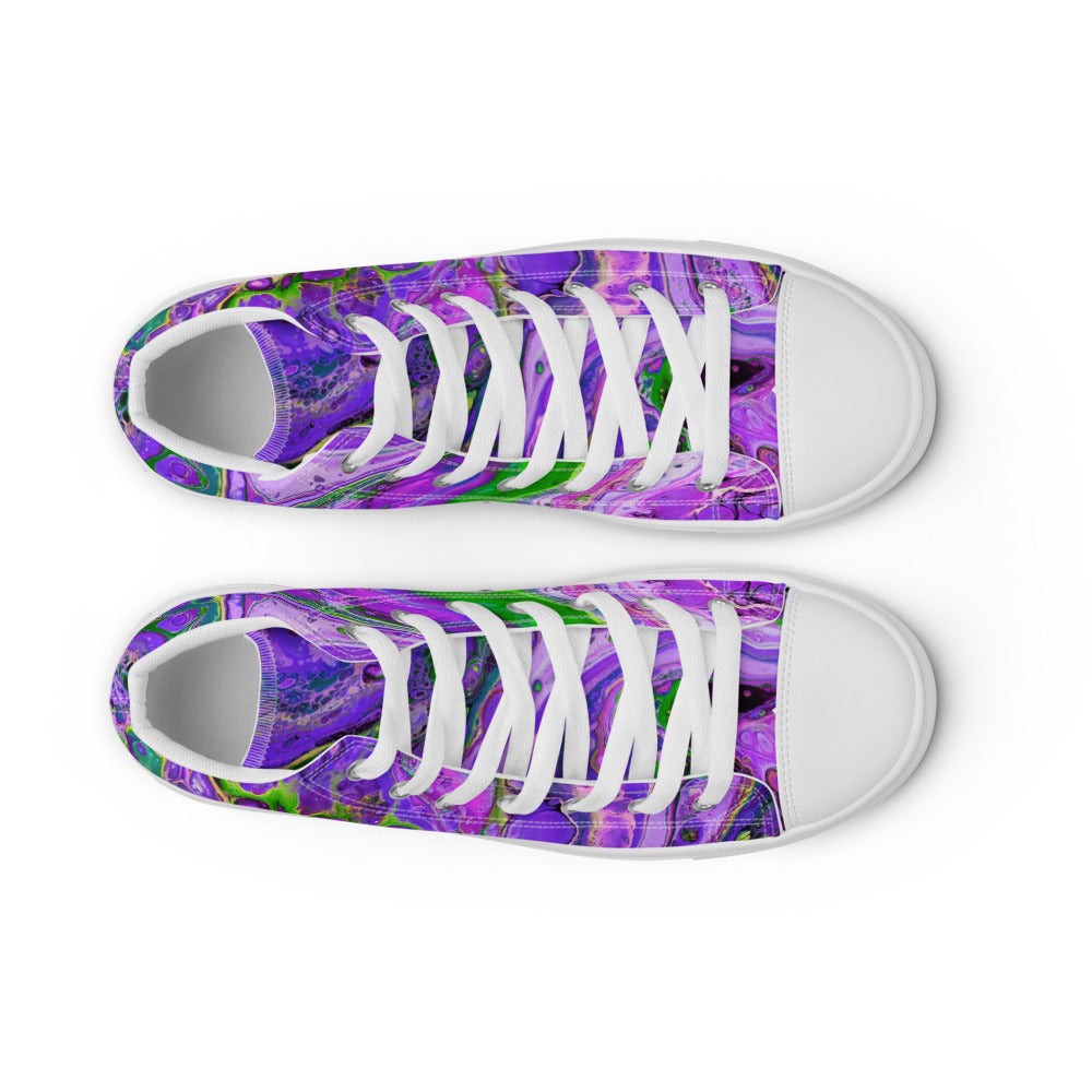 Women’s high top canvas shoes - FA011C