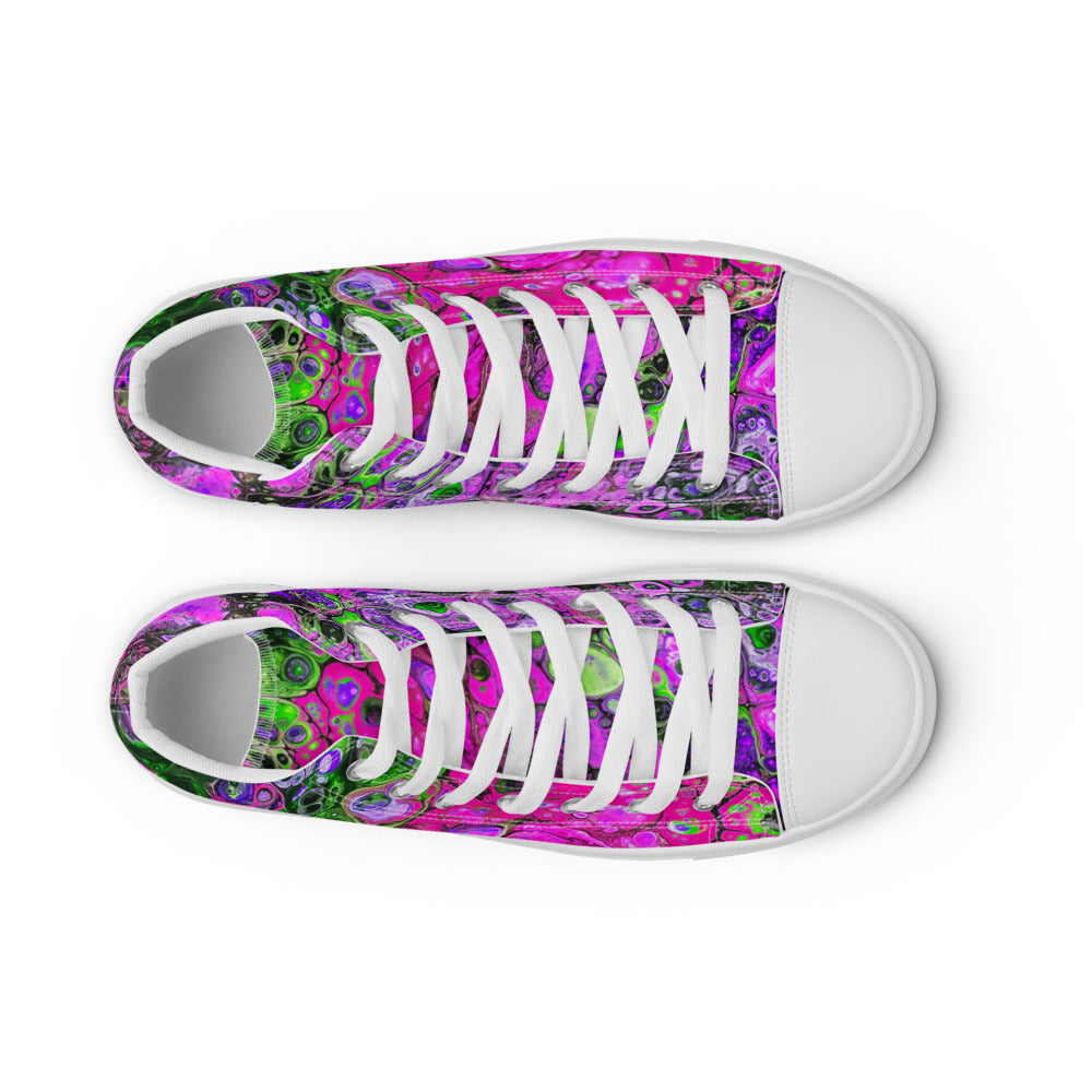 Women’s high top canvas shoes - FA007A