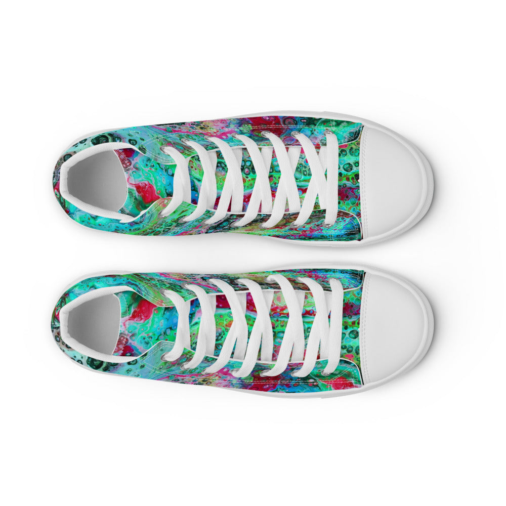 Women’s high top canvas shoes - FA003G