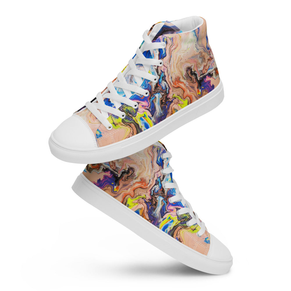 Women’s high top canvas shoes - FA019