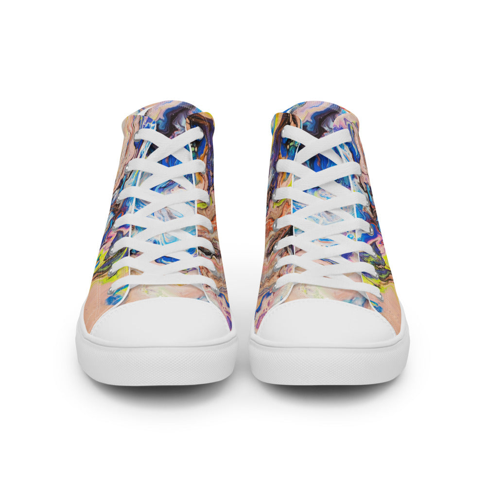 Women’s high top canvas shoes - FA019