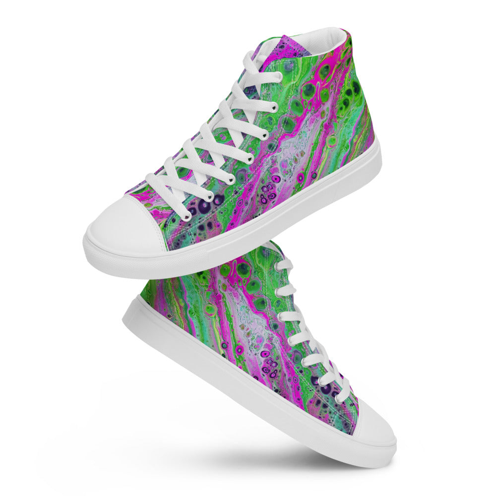 Women’s high top canvas shoes - FA018A
