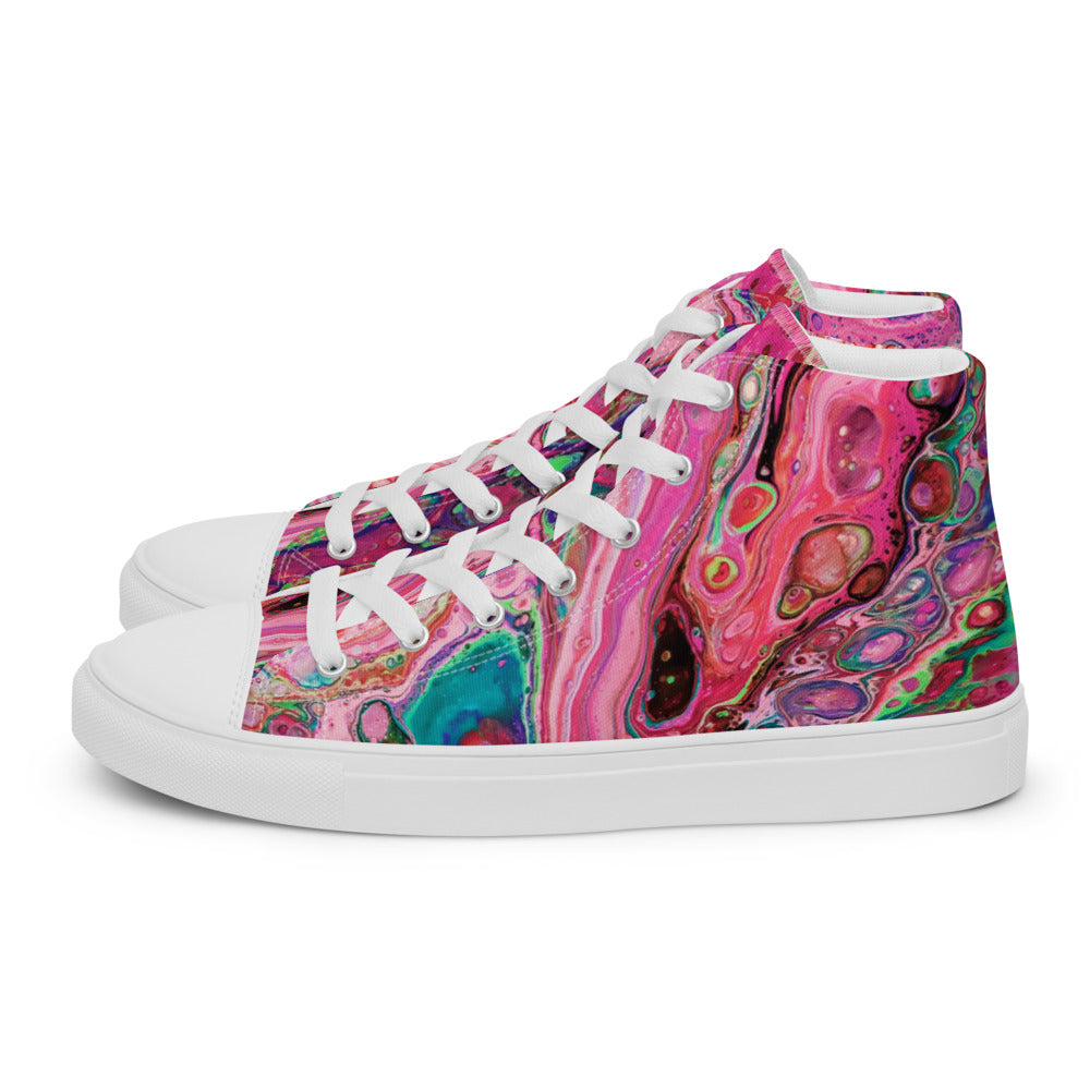 Women’s high top canvas shoes - FA011