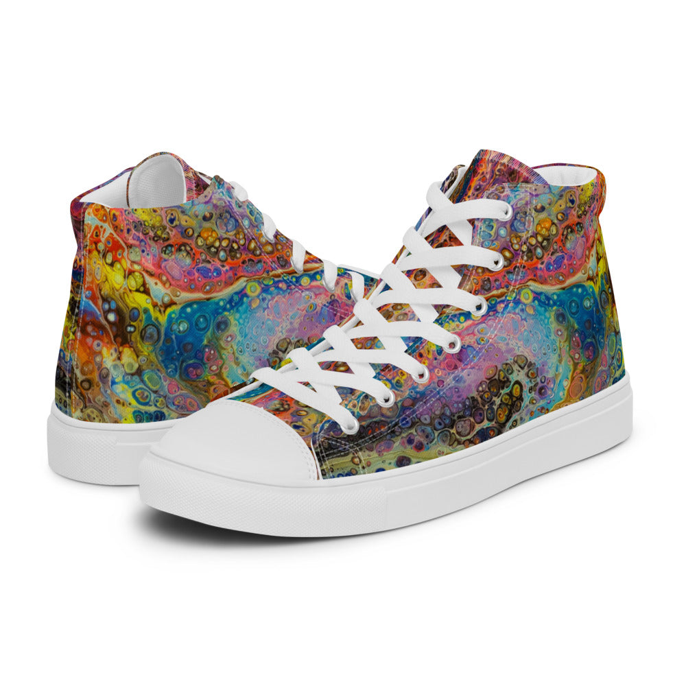 Women’s high top canvas shoes - FA003