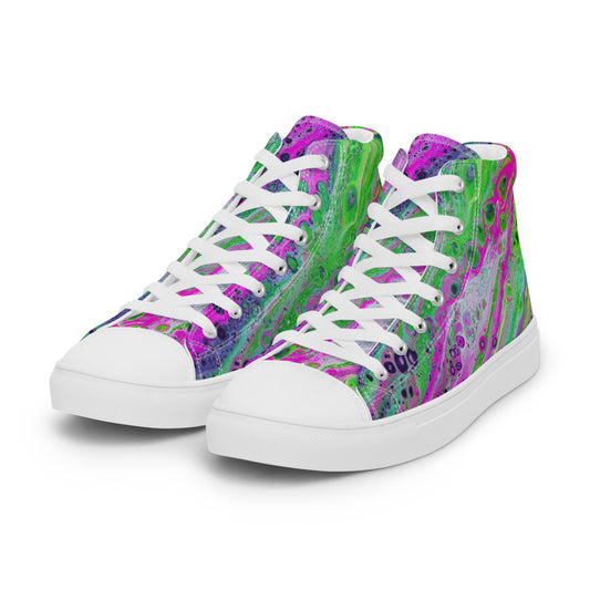 Women’s high top canvas shoes - FA018A