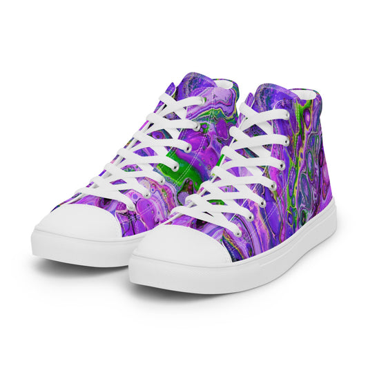 Women’s high top canvas shoes - FA011C