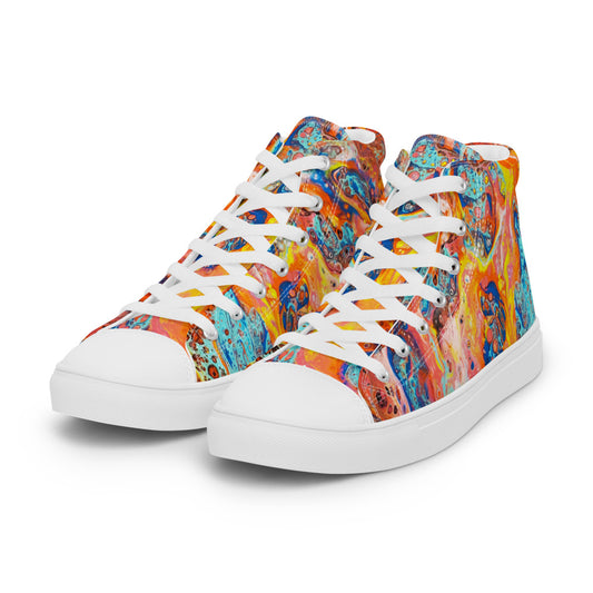 Women’s high top canvas shoes - FA008