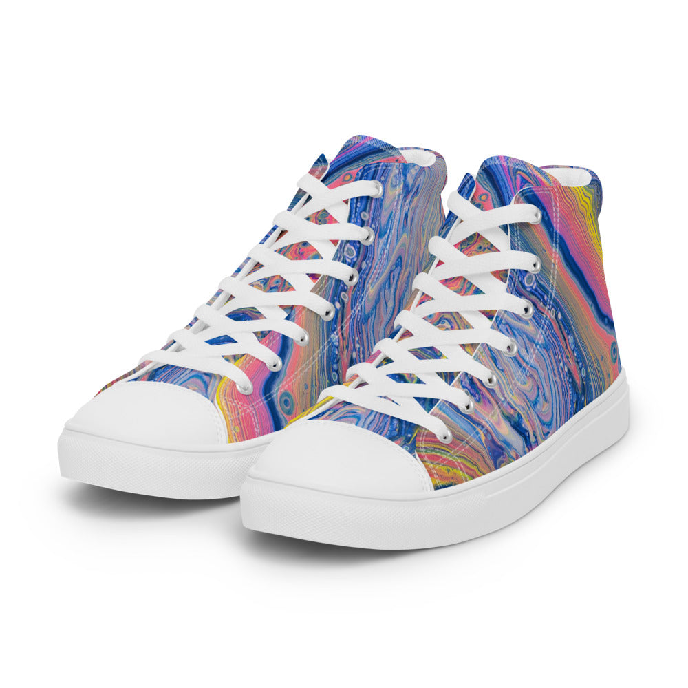 Women’s high top canvas shoes - FA004A