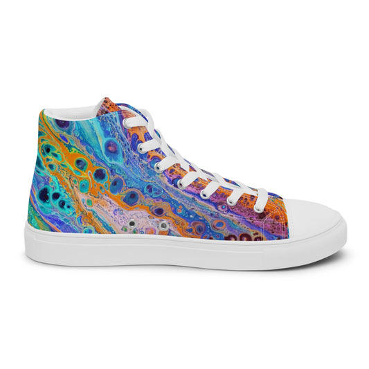 Women’s high top canvas shoes - FA018C