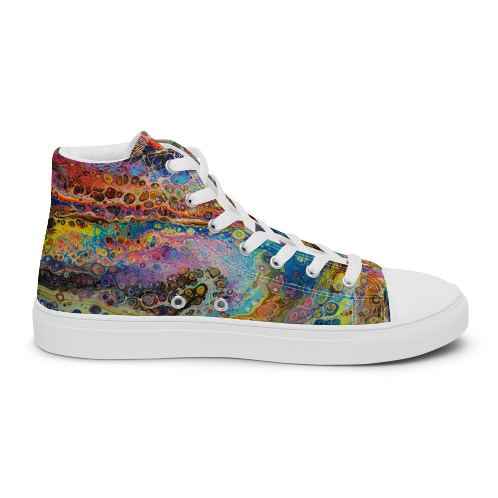 Women’s high top canvas shoes - FA003