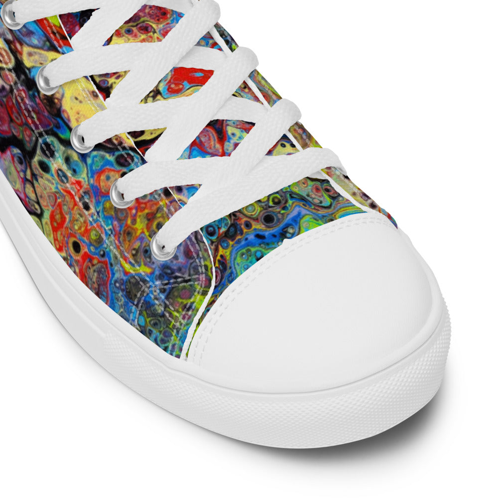 Women’s high top canvas shoes - FA015