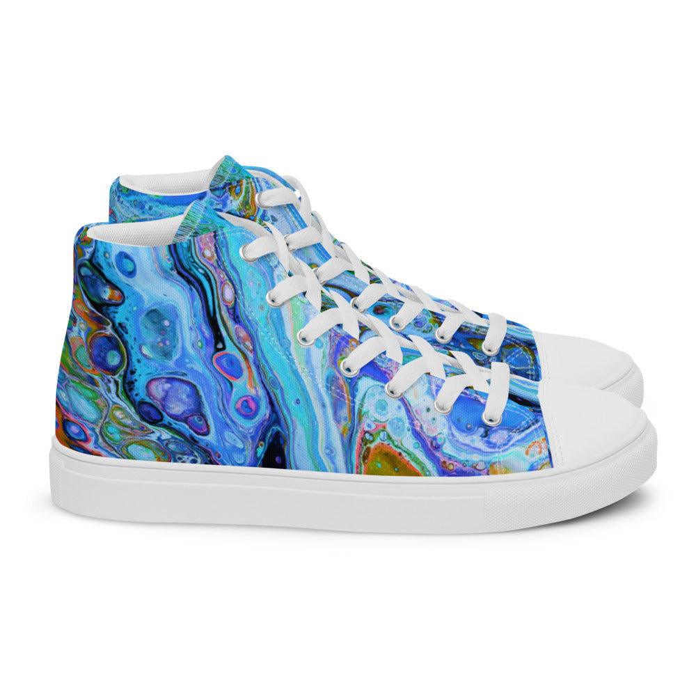 Women’s high top canvas shoes - FA011A