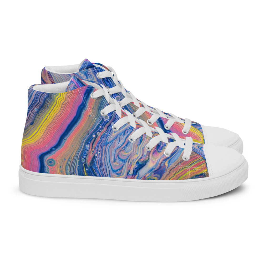 Women’s high top canvas shoes - FA004A