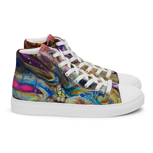 Women’s high top canvas shoes - FA001