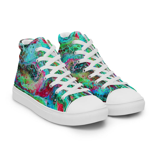 Women’s high top canvas shoes - FA003G